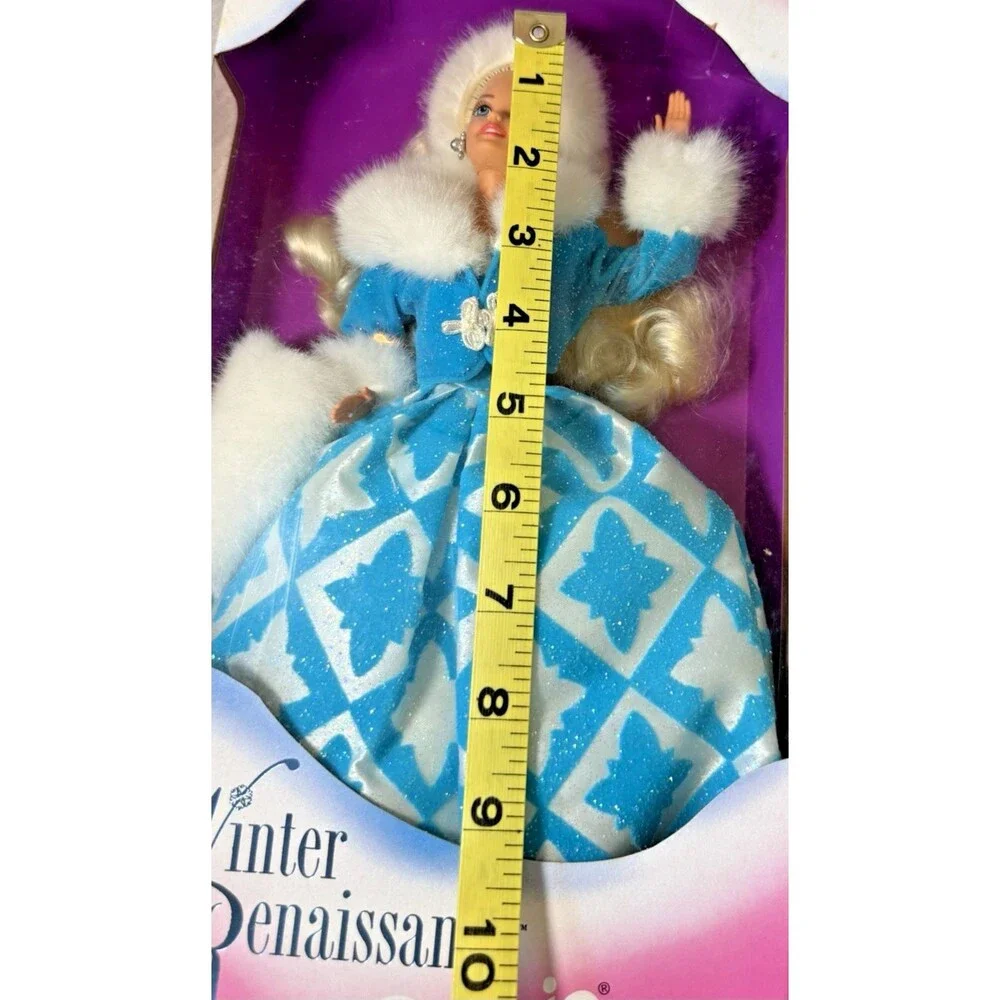 Winter Renaissance Barbie Doll Mattel 15570 Special Edition 1996 Blue White Rare